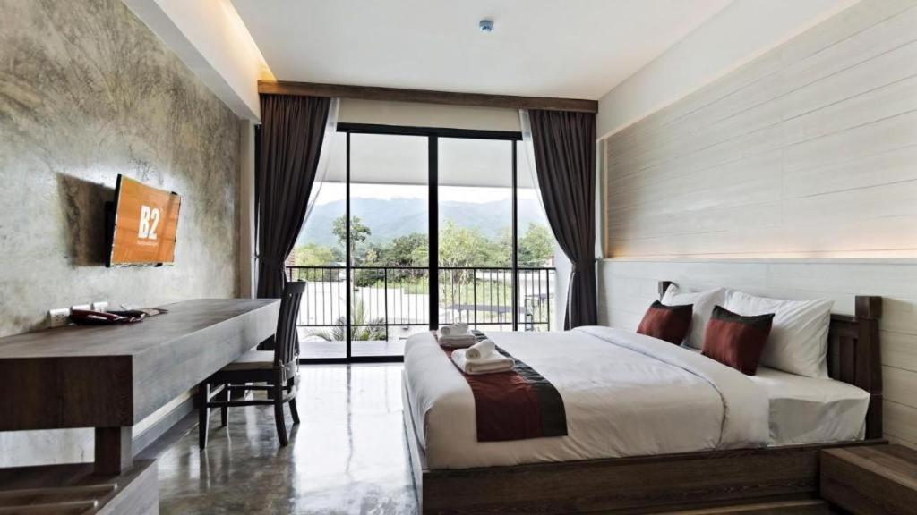 B2 Mae Hong Son Premier Hotel Eksteriør bilde